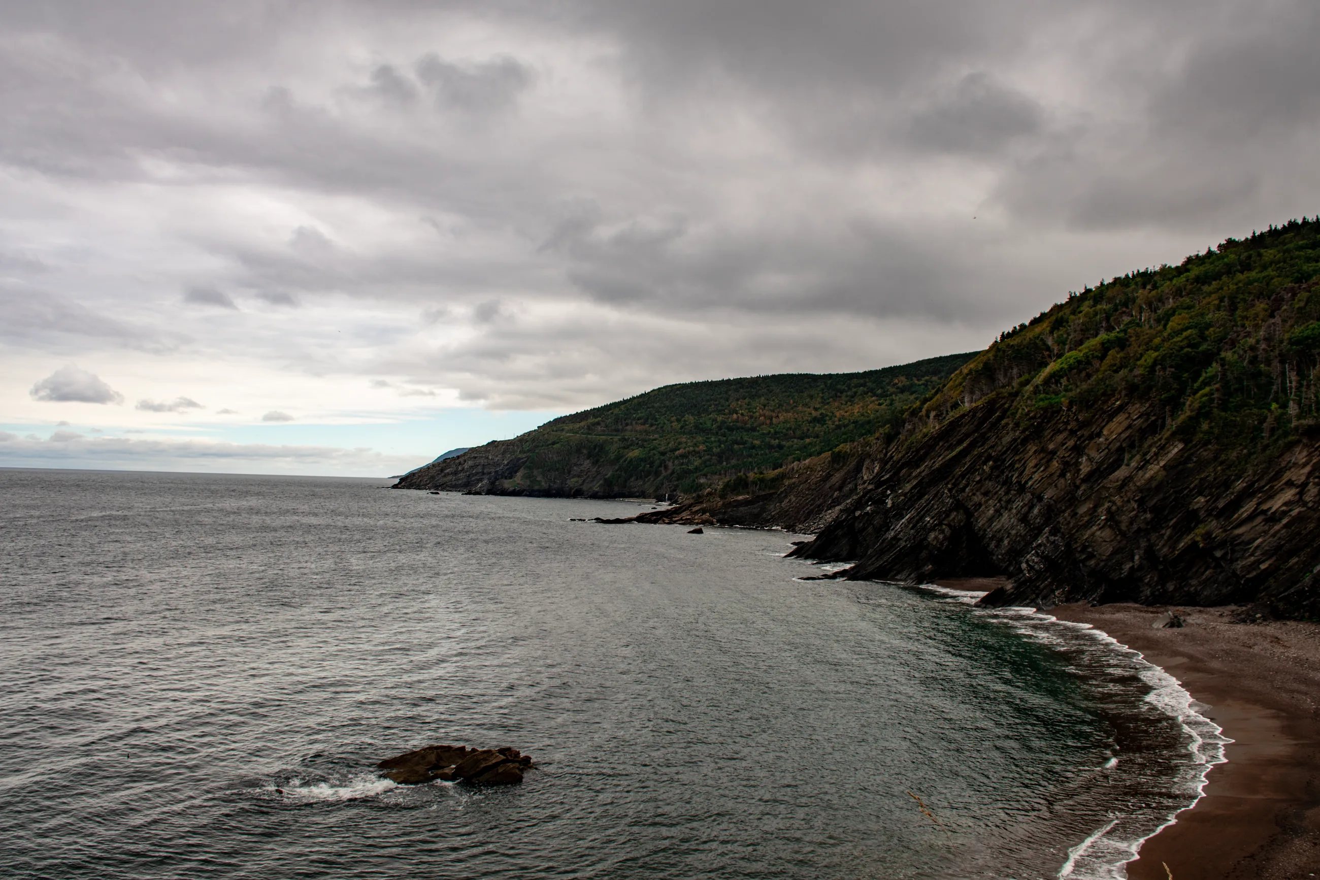 Meat Cove in Nova Scotia
