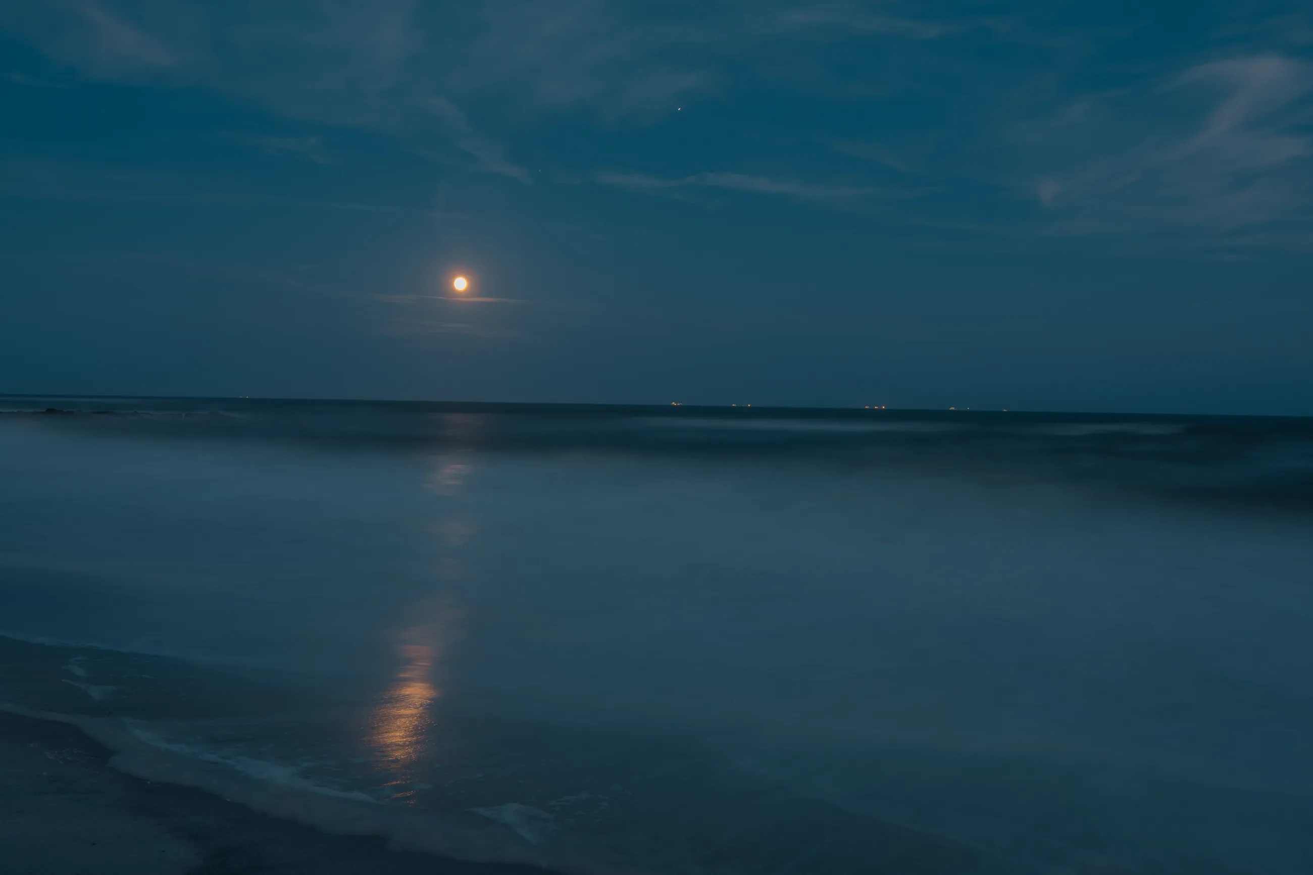 Moon and Ocean