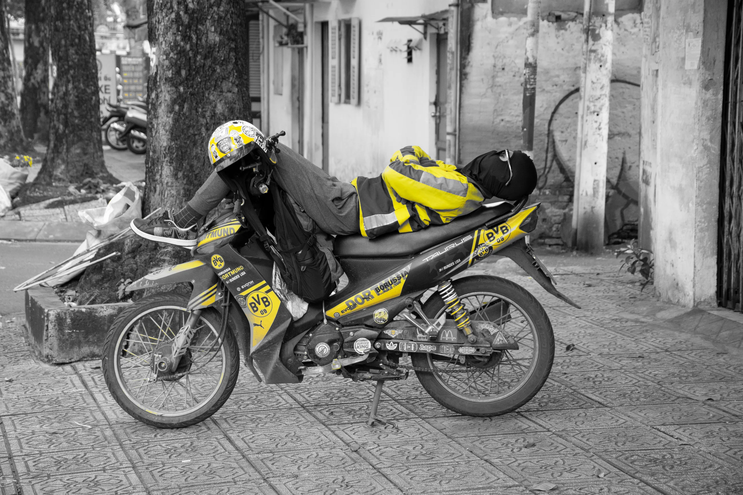 Vietnam sleeping bike